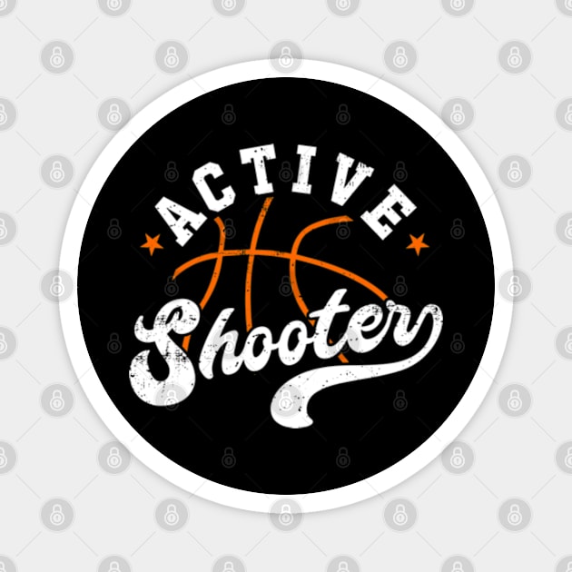 Basketball Active Shooter Magnet by Atelier Djeka